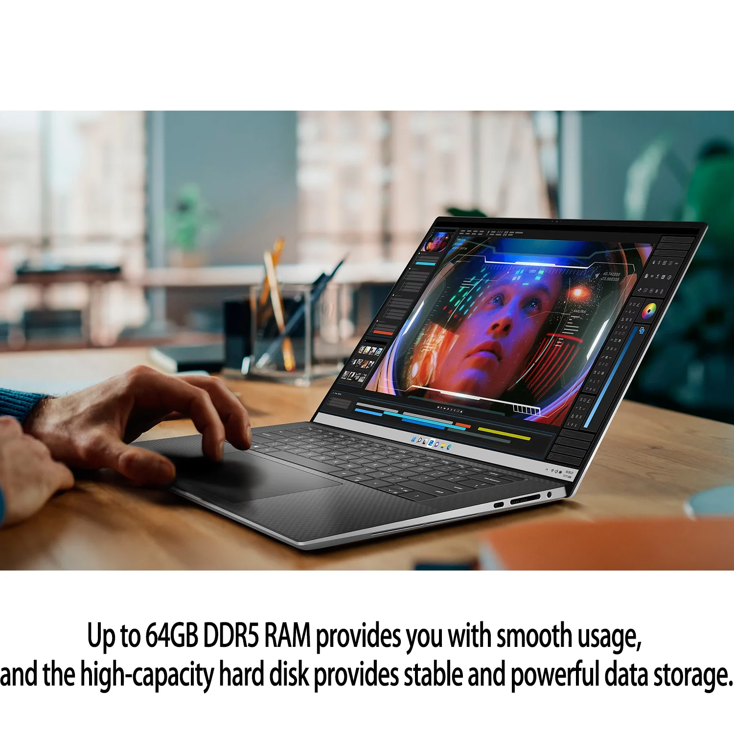 Dell XPS 9530 Business laptop, 15.6" 3.5K Touchscreen, Intel Core i9-13900H, NVIDIA GeForce RTX 4060, 64GB DDR5 RAM, 4TB SSD, Wi-Fi 6, Windows 11 Pro, Silver