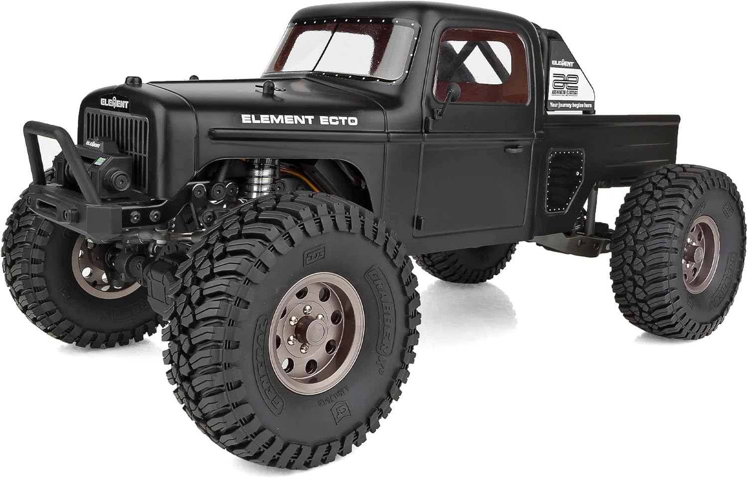 Team Associated Enduro Trail Truck Ecto Black RTR LiPo Combo ASC40122C Trucks Electric RTR 1/10 Off-Road