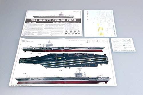 1/700 Trumpeter USS Nimitz CVN-68 Aircraft Carrier 2005