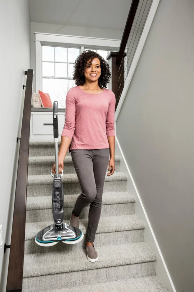 BISSELL Spinwave Cordless Powered Hard Floor Spin Mop and Cleaner, 2315A