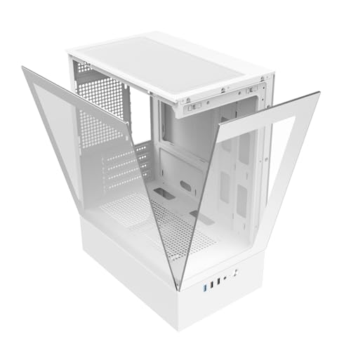 ViprTech Stryker 4.0 Liquid-Cooled PC - AMD Ryzen 7 (4.4GHz Turbo), RTX 4060 8GB, 32GB DDR4 3200, 1TB NVMe SSD, 700W PSU, WiFi BT, Win 11 Pro, RGB, Gaming Desktop Computer Prebuilt, White
