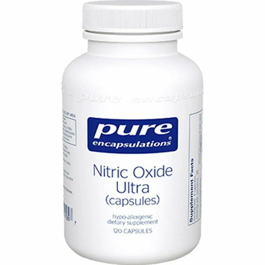 Nitric Oxide Ultra 120 caps by Pure Encapsulations - Kansas Nuitrition - HNZSDS