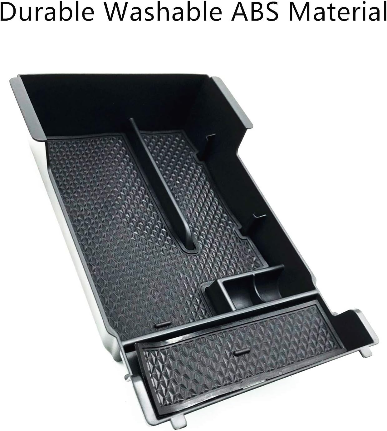 JOJOMARK Compatible with 2021 2020 2019 Mazda 3 Accessories Center Console Tray Organizer, Armrest Secondary Storage Box
