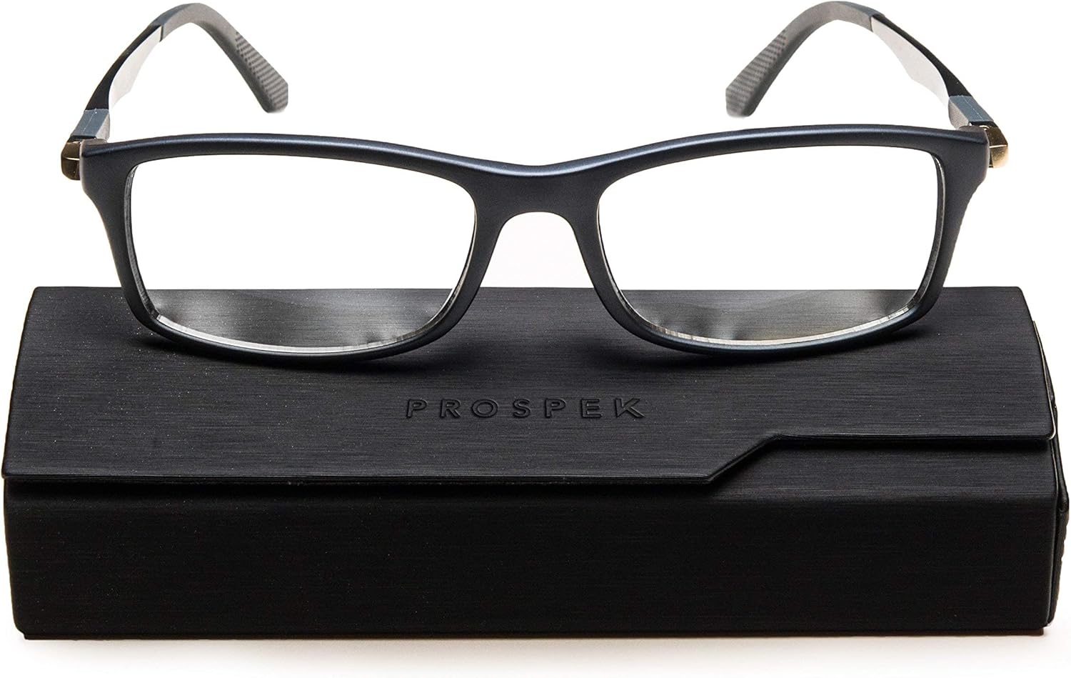 PROSPEK Blue Light Blocking Glasses Dynamic +0.0 Magnification - Anti Blue Light Glasses - Regular Size Pack of 2