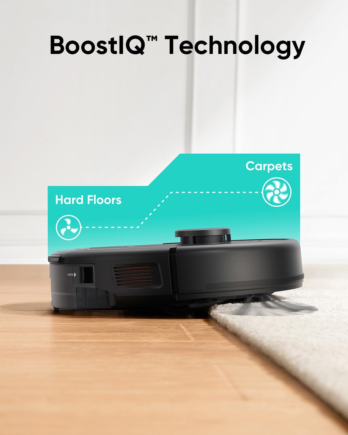 eufy L60 Hybrid Robot Vacuum+Replacement Mop Pads L60