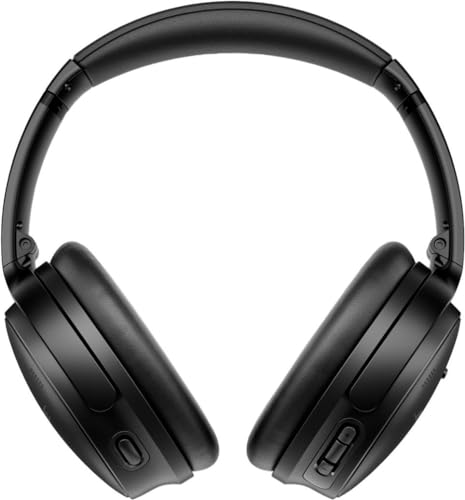 Bose QuietComfort 45 Bluetooth Wireless Noise Cancelling Headphones - Triple Black (Renewed)