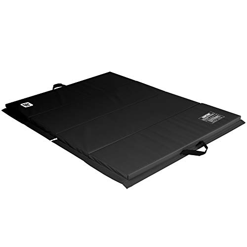 We Sell Mats - 4 ft x 6 ft x 2 - Personal Fitness & Exercise Mat for Home Workout - Lightweight and Folds for Carrying – All Purpose Gym Mat – Thick Mat for Yoga, Pilates, Stretches, Floor Exercises