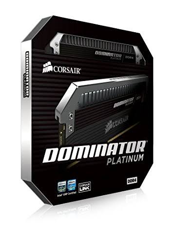 Corsair Dominator Platinum Series 64GB (4 x 16GB) DDR4 DRAM 3200MHz C16 Memory Kit