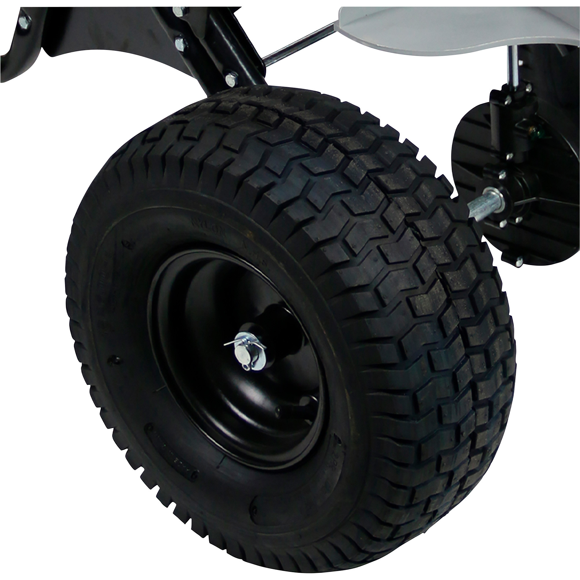 Lawn Spreaders Chapin Auto-Stop Tow-Behind Spreader, 150-Lb. Capacity