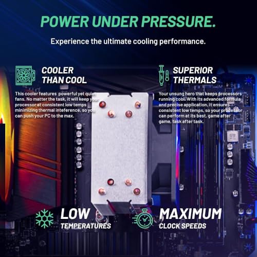 Skytech Nebula Gaming PC Desktop, Ryzen 5 5600 3.5 Ghz (4.4GHz Turbo Boost), NVIDIA RTX 3050 6GB GDDR6, 1TB SSD, 16GB DDR4 RAM 3200, 650W Gold PSU, Wi-Fi, Win 11 Home
