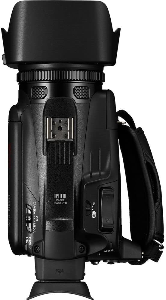 Canon Vixia HF G70 UHD 4K Camcorder (Black) (5734C002) + 64GB Memory Card + Bag + Card Reader + Flexible Tripod + Memory Wallet + Cap Keeper + Cleaning Kit (Renewed)