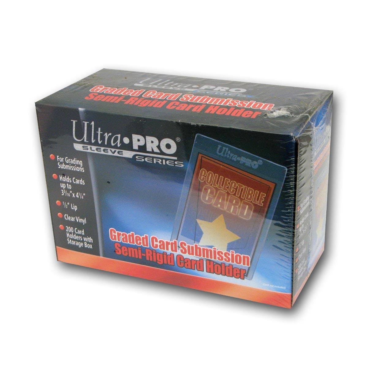 Ultra Pro Semi Rigid Tall Card Sleeve (200/Bx)