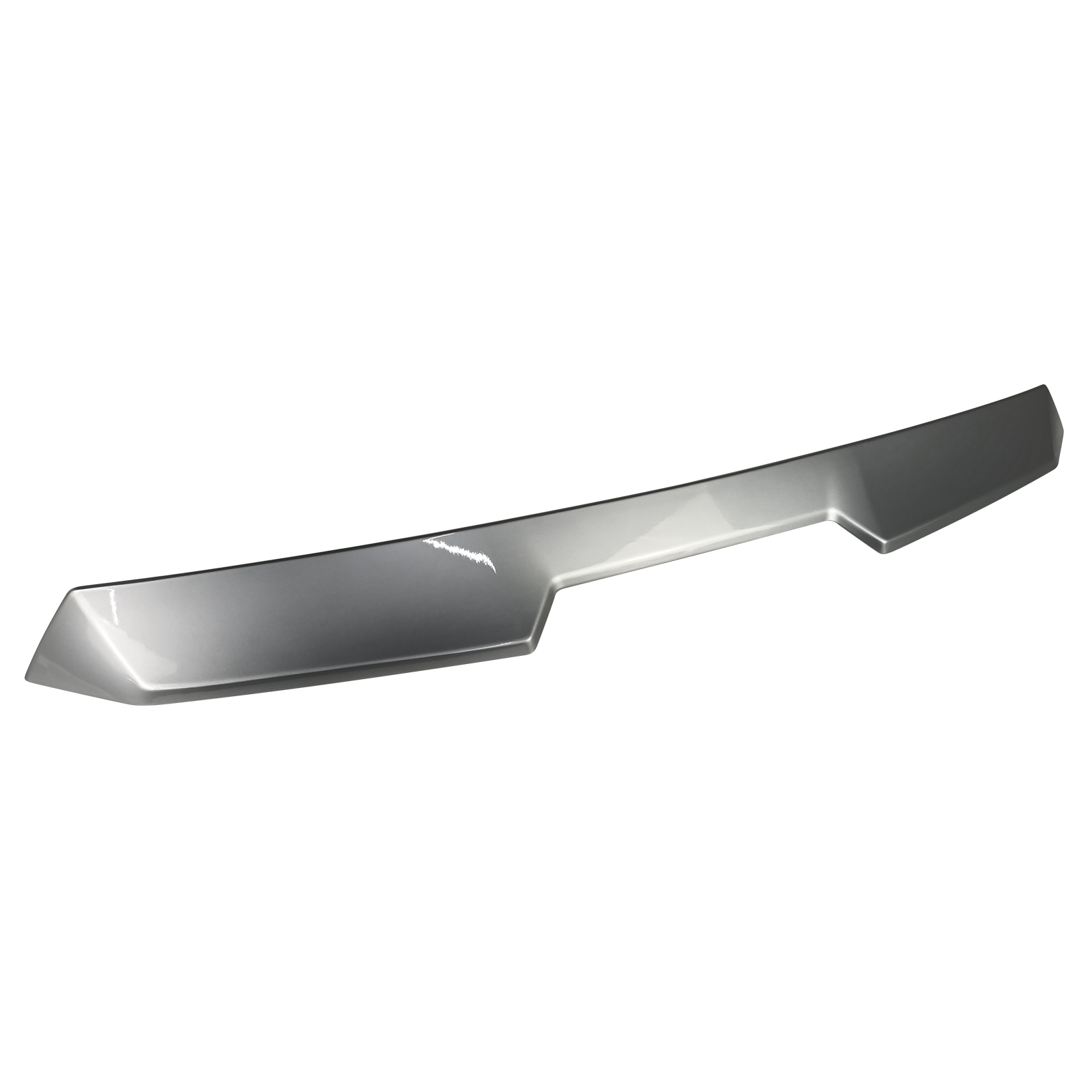 Ikon Motorsports Roof Spoiler Compatible With 2022-2023 Subaru BRZ Toyota GR86, Painted #P8Y Magnetite Gray/Pavement Metallic ABS Plastic V Style Rear Window Visor Spoiler Wing