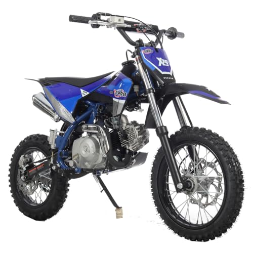 X-PRO X29 110cc Dirt Bike with Automatic Transmission, Electric Start,14"/12" Tires! Assembled and Tested! (Black)