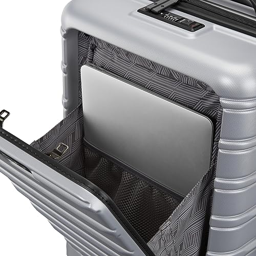 Samsonite Omni 2 Hardside Expandable Luggage with Spinner Wheels, 2-Piece Set (19/24), Lagoon Blue
