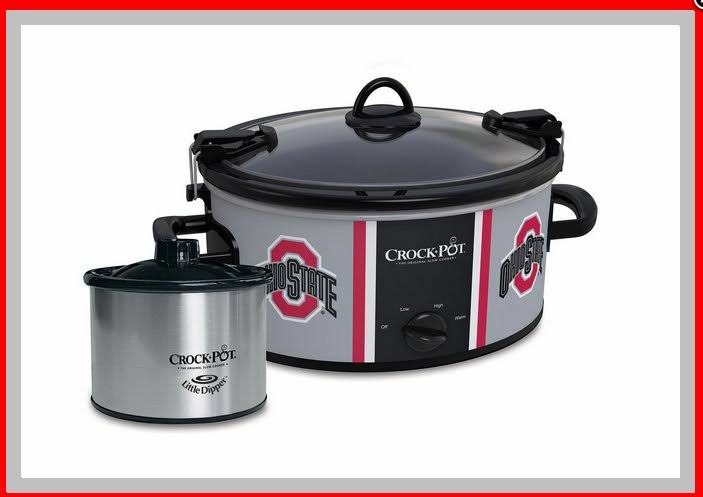 Crock-pot Ohio State Buckeyes Collegiate 6-Quart Cook u0026 Carry Slow Cooker