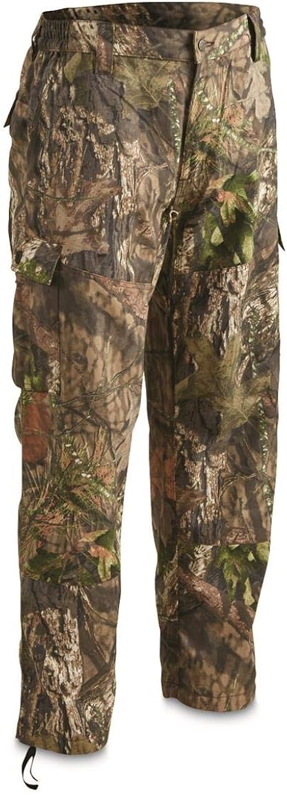 Guide Gear 6 Pocket Camo Pants for Men for Hunting in Mossy Oak with Cargo Pockets