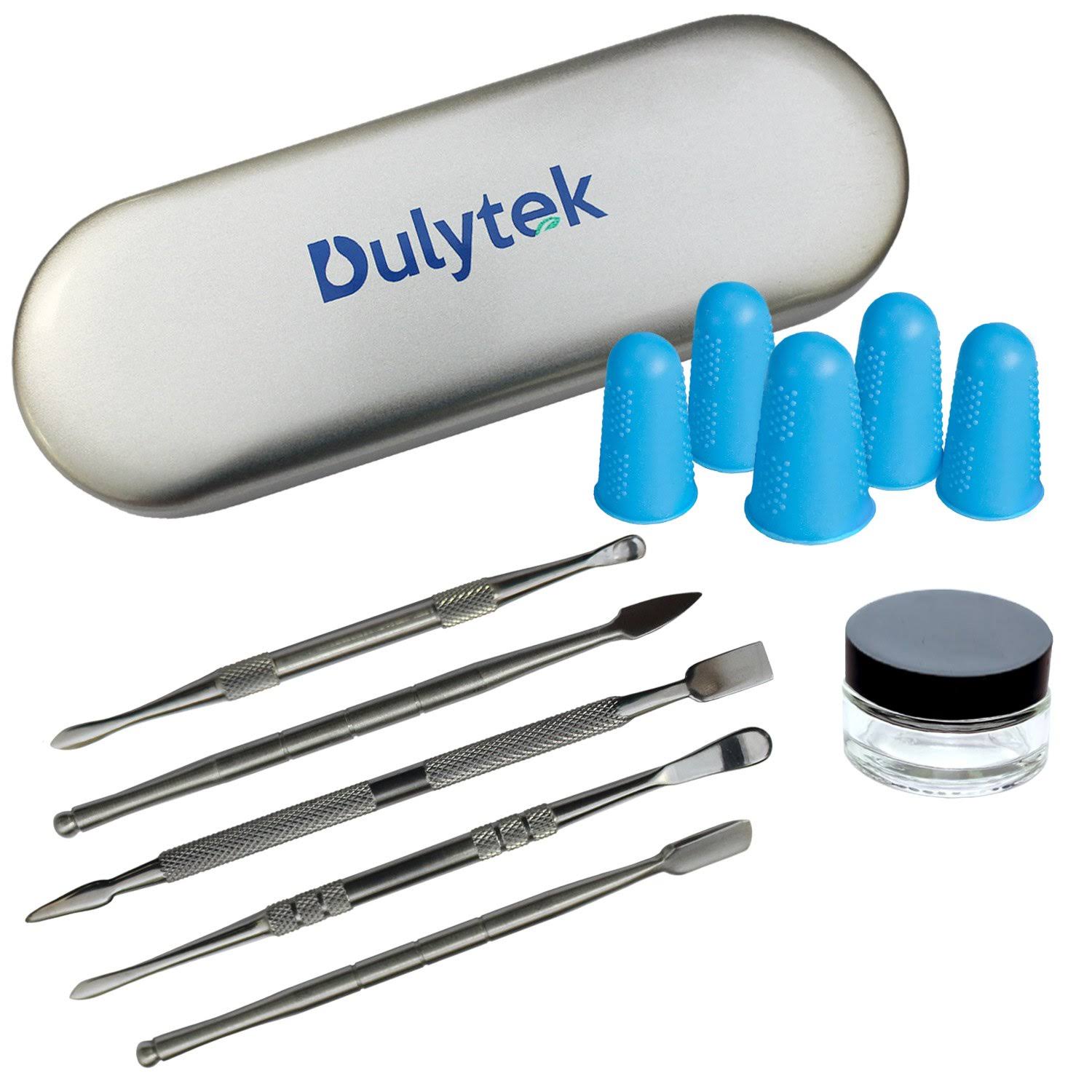 Dulytek DHP7 7-Ton Hydraulic Rosin Heat Press and Accessories Bundle 110V for North America