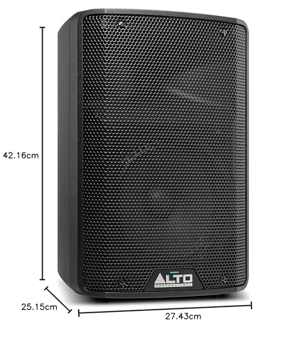 Alto TX312 and TX212S – 700 Watt 12 Inch 2 Way Powered PA Loudspeaker with Signal limiting & 900 Watt 12" Powered Subwoofer with DSP, Class-D Amp