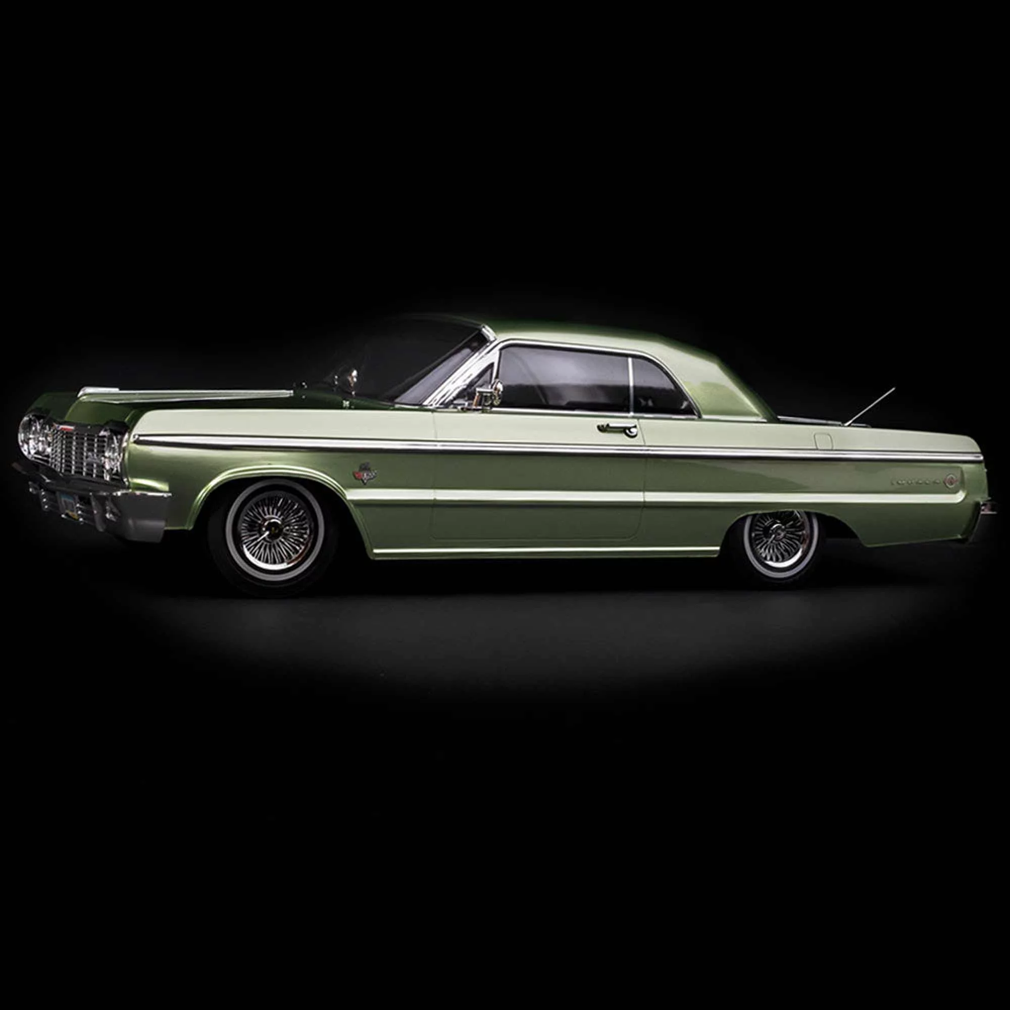 Redcat Racing 1/10 SixtyFour Chevrolet Impala Brushed 2 Wheel Drive Hopping Lowrider RTR Ready to Run Green RER14408 Cars Electric Kit Other