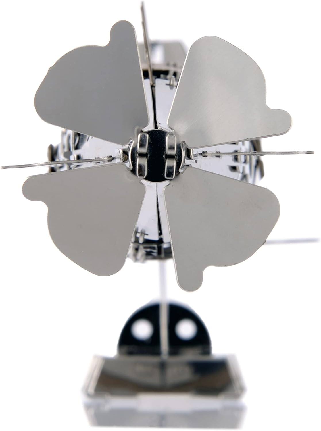 METAL-TIME Elusive Nautilus Submarine 3D Metal Mechanical Model Building Kit | Unique Wind-Up Moving Mechanism | Assemble Disassemble Stainless Steel Puzzle - 91 Pieces Pack of 2