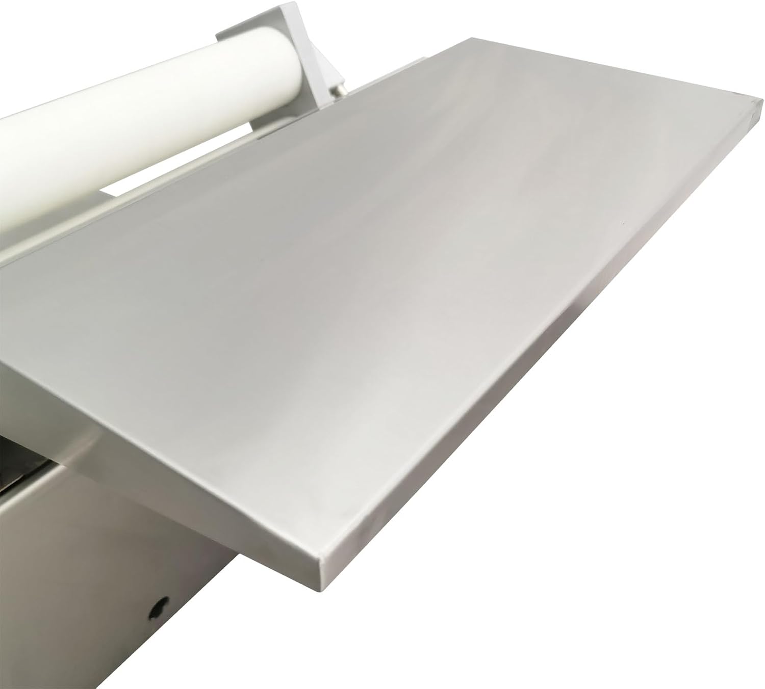 HayWHNKN Dough Sheeter Manual Dough Roller Sheeter 16.5" Stainless Steel Dough Press Machine Pastry Machine Pasta Maker for Icing, Fondant, Croissants, Pizza and Puff Pastry