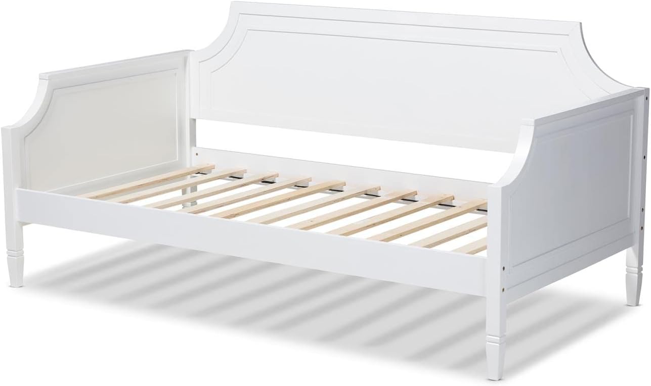 Baxton Studio Mariana White Wood Twin Size Daybed