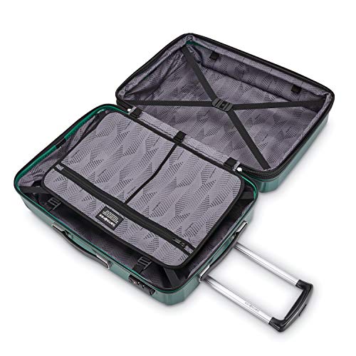 Samsonite Winfield 3 DLX Hardside Expandable Luggage with Spinners, Silver, Carry-On 20-Inch
