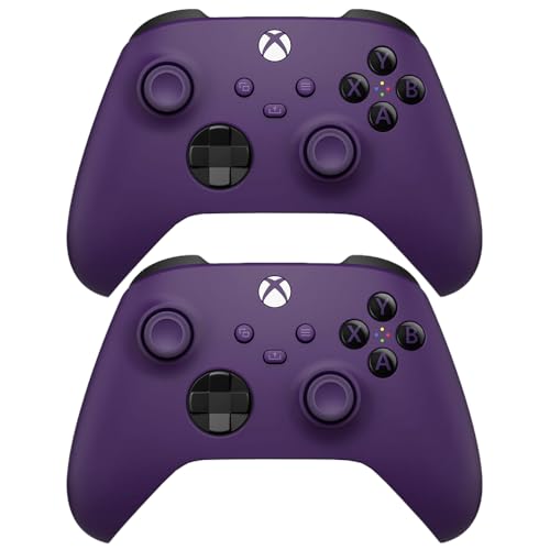Microsoft QAU-00157 Xbox Wireless Gaming Dual Controller Bundle (Ghost Cipher Special Edition) for Xbox Series X|S, Xbox One, Windows PC, Android and iOS