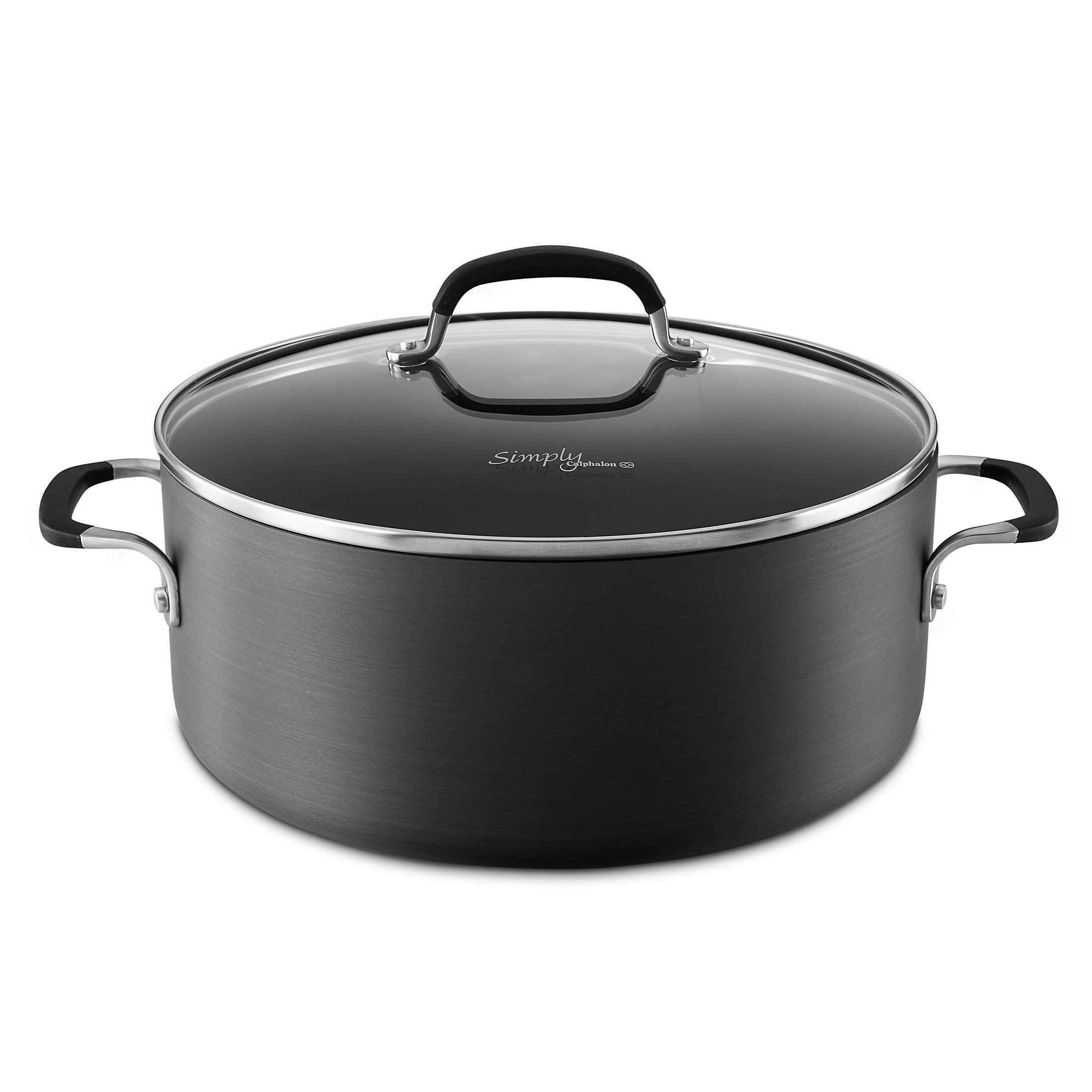 Simply Calphalon Nonstick 7-Qt. Dutch Oven & Cover