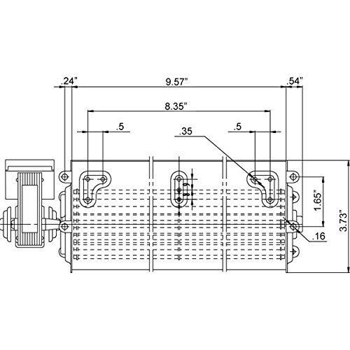 FireplaceBlowersOnline GFK4 Fireplace Blower Kit for Heatilator, Majestic, CFM, Vermont Castings, Monessen; Rotom #HBRB74K
