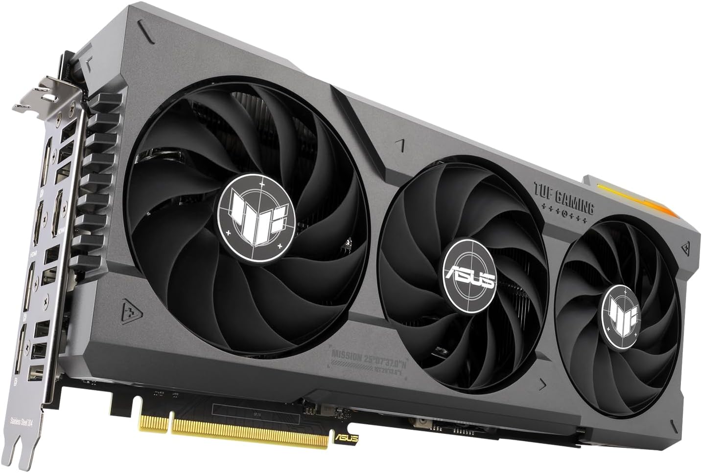 ASUS TUF Gaming GeForce RTX 4070 Ti Super 16GB GDDR6X OC Edition Gaming Graphics Card (NVIDIA GeForce RTX4070Ti DLSS 3, PCIe 4.0, 2X HDMI 2.1a, 3X DisplayPort 1.4a, TUF-RTX4070TIS-O16G-GAMING, Black)