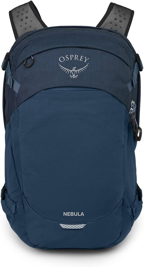 Osprey Nebula Commuter Backpack, Atlas Blue/Heather Daylite Plus Commuter Backpack, Black 2-Pack