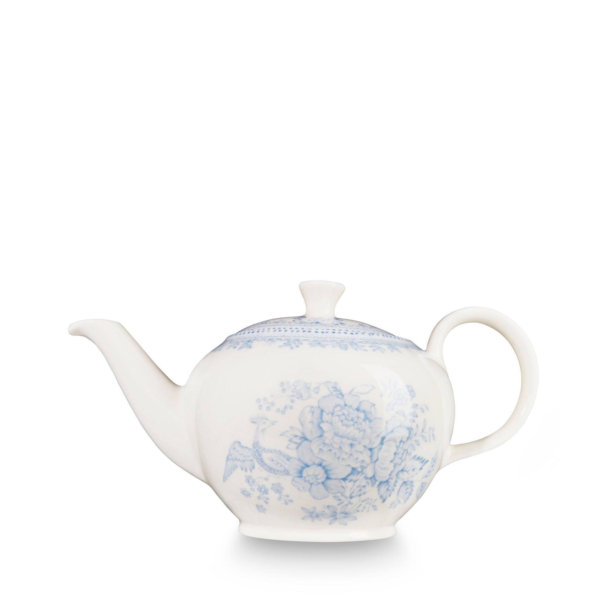 Burleigh Blue Asiatic Pheasants Teapot Small