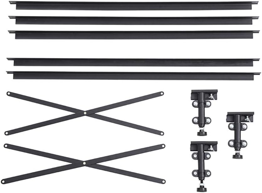 Classic Brands Hercules Bed Frame Support System | Fits Full, Queen, King and California King Pack of 2