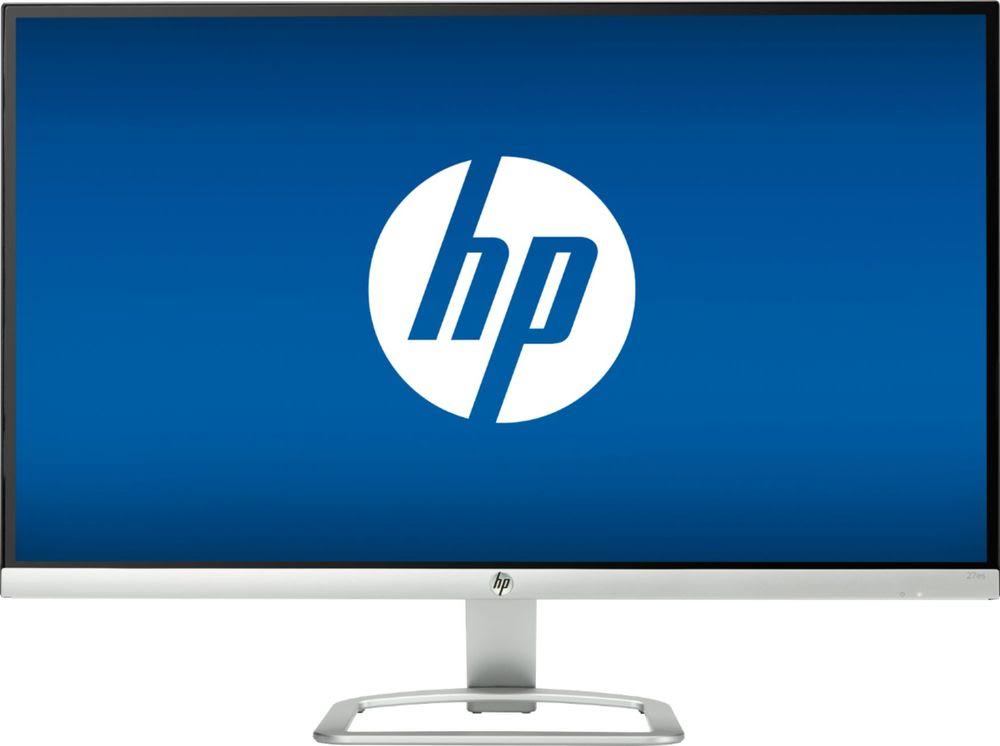 HP 27es Full HD 27 inch IPS LED Monitor Natural Silver