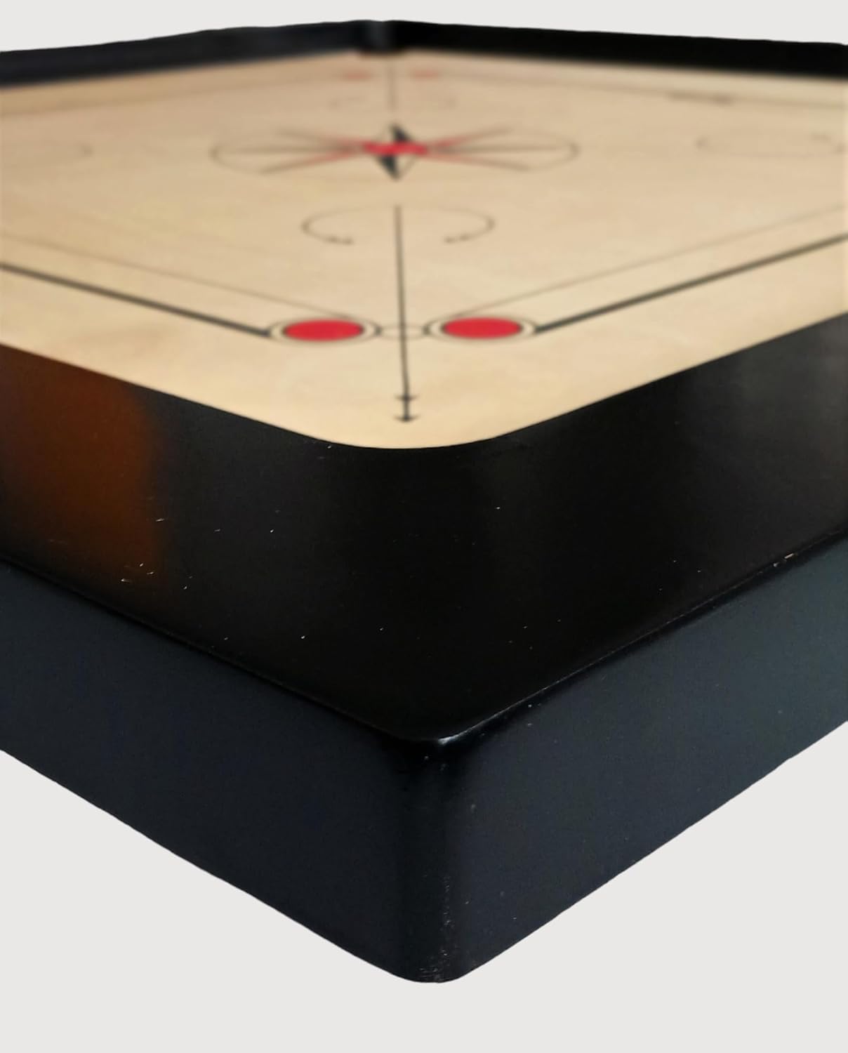 AIMS/Siscaa Deluxe - Full Size Carrom Board with Striker and Coins