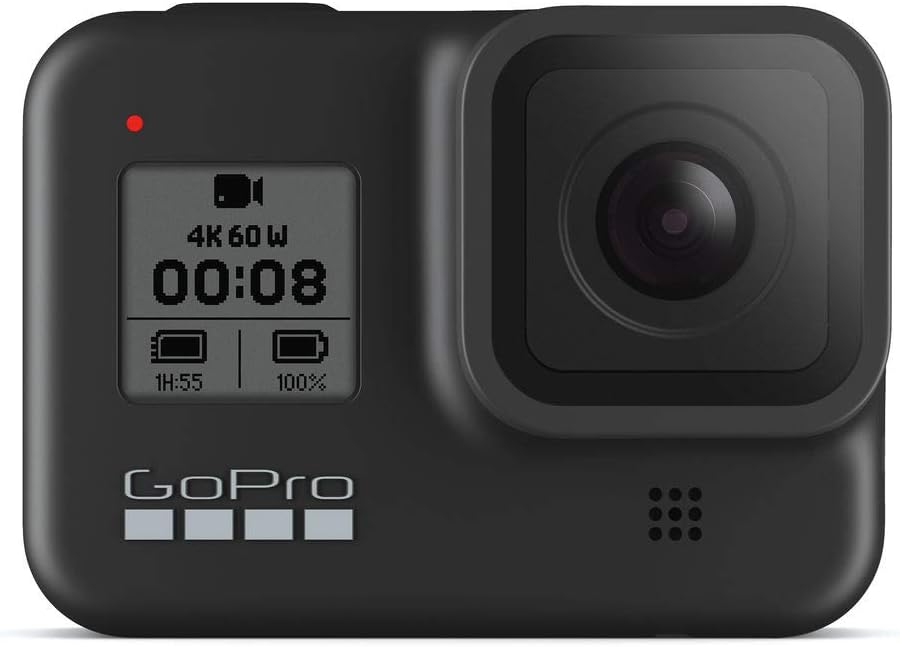 GoPro HERO8 Black Digital Action Camera - Waterproof, Touch Screen, 4K UHD Video, 12MP Photos, Live Streaming, Stabilization - with Mega Accessory Kit - All You Need Bundle - 2 Pack