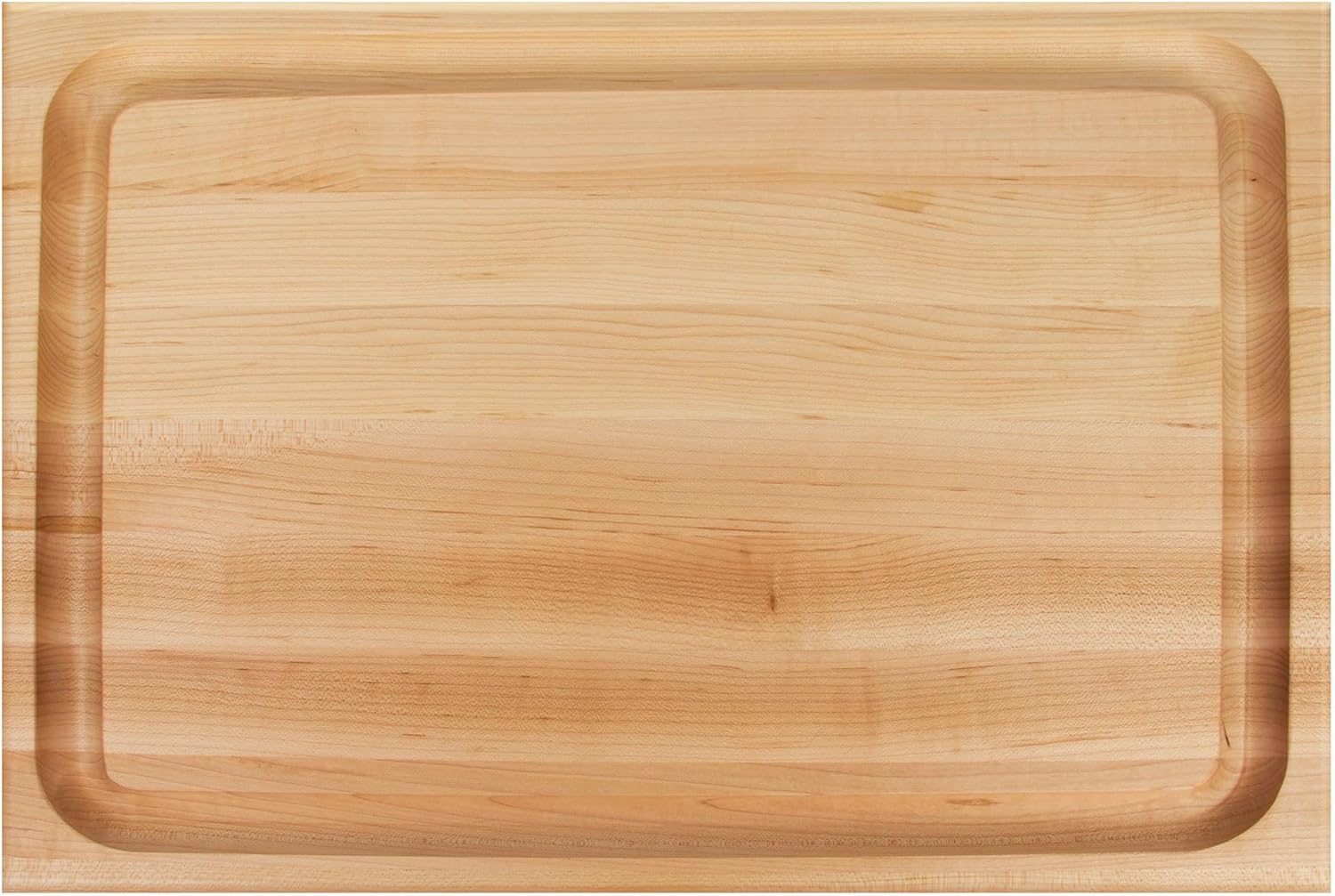 John Boos Boos Block RA-Board Series Large Reversible Wood Cutting Board, 20” x 15” x 2 1/4”, Maple