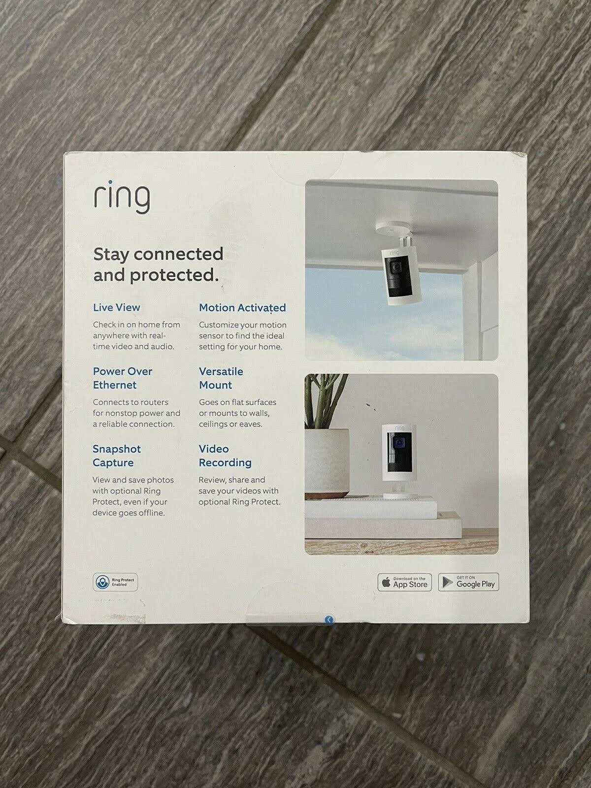 Ring Stick Up Cam Elite - White