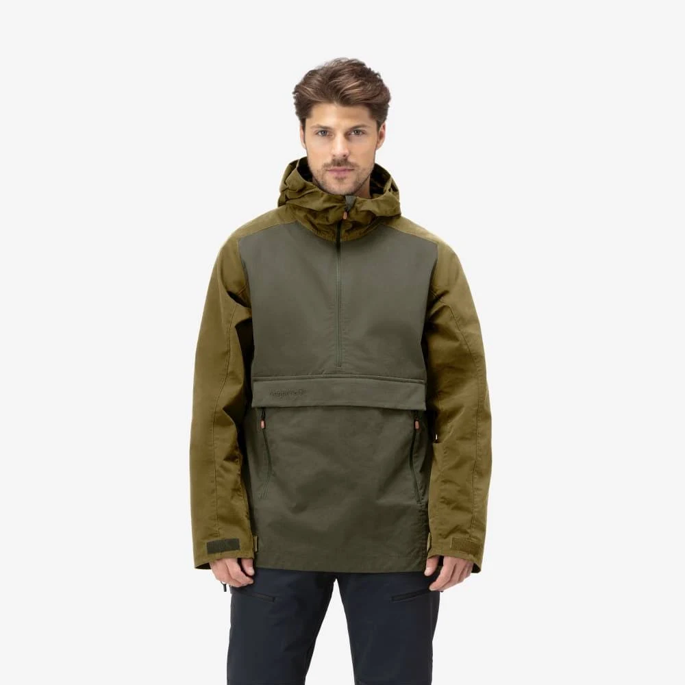 Norrona Svalbard Cotton Anorak Men&s, Olive Drab / XXL