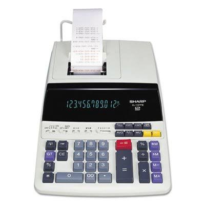 EL1197PIII Two-Color Printing Desktop Calculator, Black/Red Print, 4.5 Lines/Sec, Sold As 1 Each