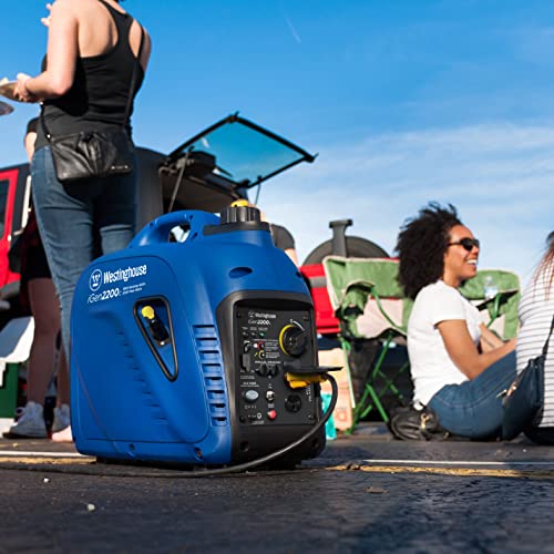 Westinghouse 2550 Peak Watt Super Quiet & Lightweight Portable Inverter Generator, RV Ready 30A Outlet, Gas and Propane Powered, CO Sensor, Parallel Capable, Long Run Time