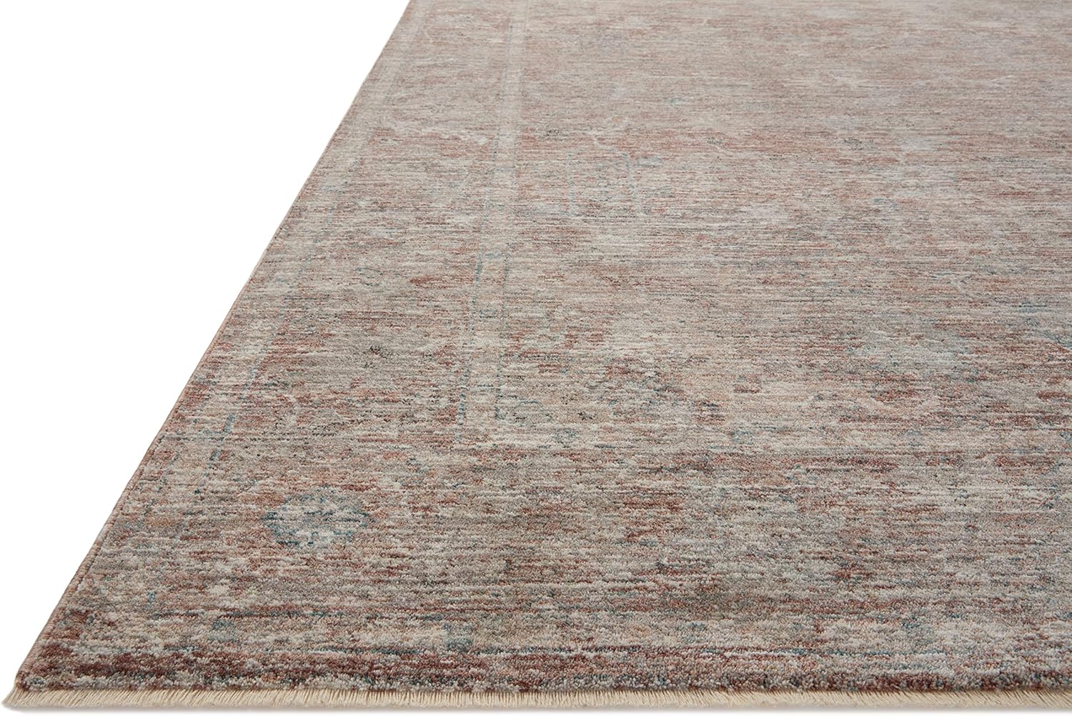 Loloi Magnolia Home by Joanna Gaines x Millie Brick/Fog 7'-10" x 10' Area Rug