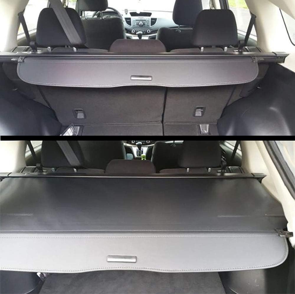 Cargo Security Rear Trunk Cover Retractable For 12-16 Honda Crv Cargo Cover Black by Kaungka