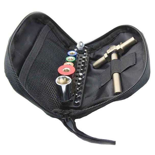 Fix It Sticks Four Miniature Torque Limiter Kit with T-Way Wrench and Deluxe Case