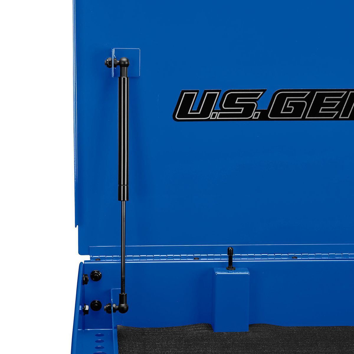 U.S. GENERAL 30 in., 4-Drawer Tech Cart, Red