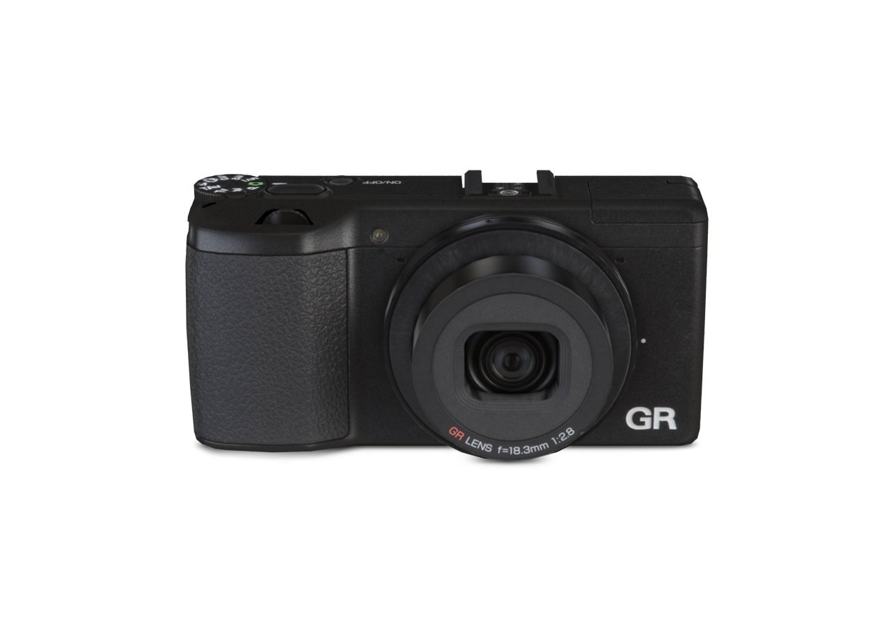 Ricoh GR 16.2 MP Compact Digital Camera - 1080p - Black