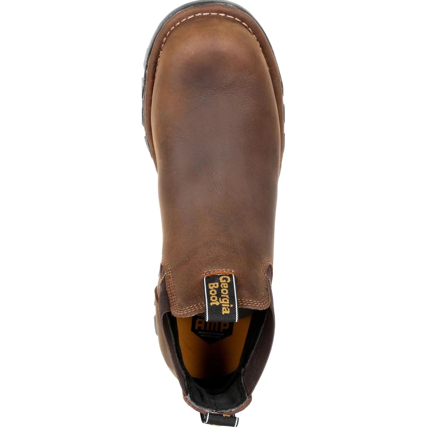 Georgia Boot Eagle One Steel Toe Waterproof Chelsea Work Boot Size 12(W)