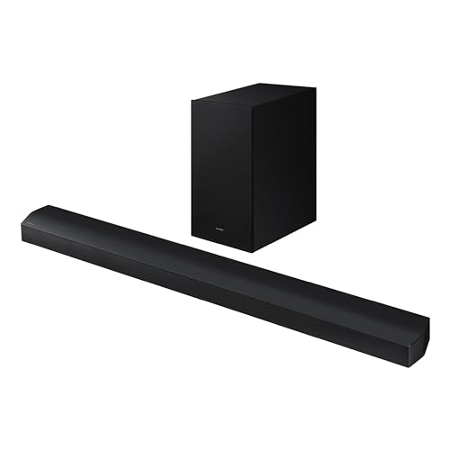 Samsung B-Series Soundbar HW-B630F 3.1 ch DTS Virtual:X Soundbar with Subwoofer (2025 Model) One Remote Control, Voice Enhance Mode, Adaptive Sound